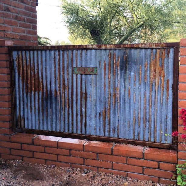 The Best Corrugated Metal Fence Ideas, Corrugated Metal Fence Panels Tucson